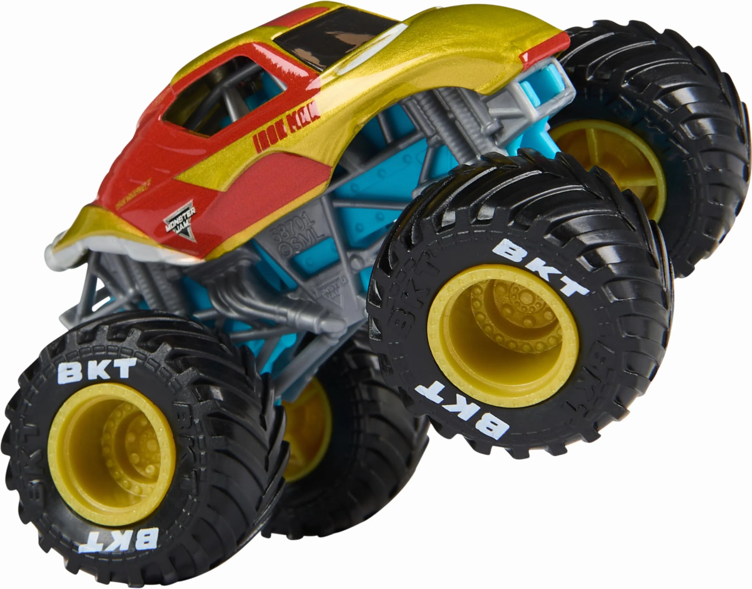 Monster Jam 2 Véhicules Die-Cast 1:64 Marvel Monster Trucks Officiels À Collectionner Jouet Enfant 3 Ans+