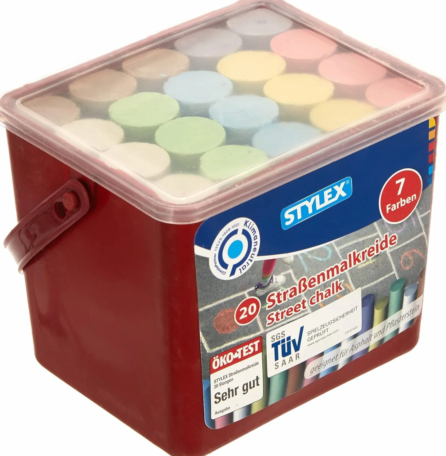 STYLEX 20 CRAIES pour trottoir 7 couleurs
