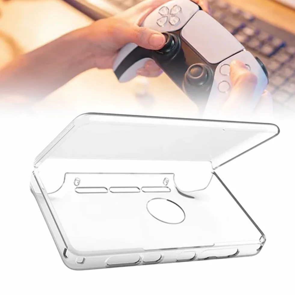 Coque de protection transparente en TPU pour AYN-THOR Dual Screen Flip Game Console