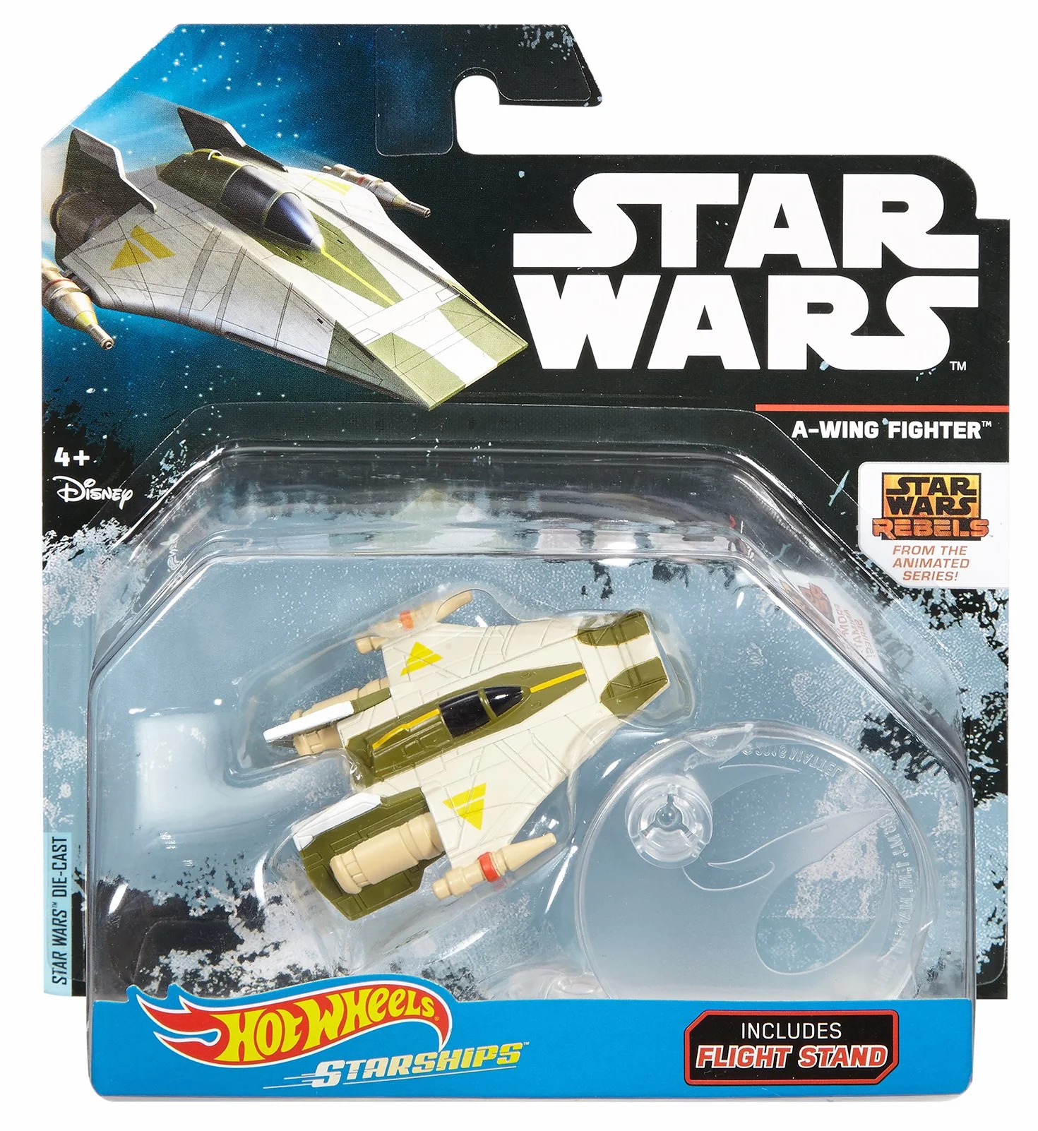 Mattel Hot Wheels Star Wars Rogue One Starship A Wing Fighter