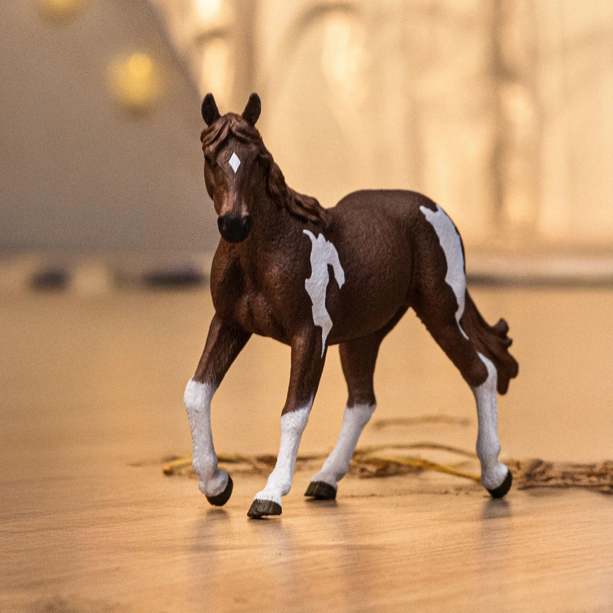 Schleich Horse Club Figurine Jument Paint Horse 14901 Jouet Chevaux 5 Ans 4 x 15 x 11 cm