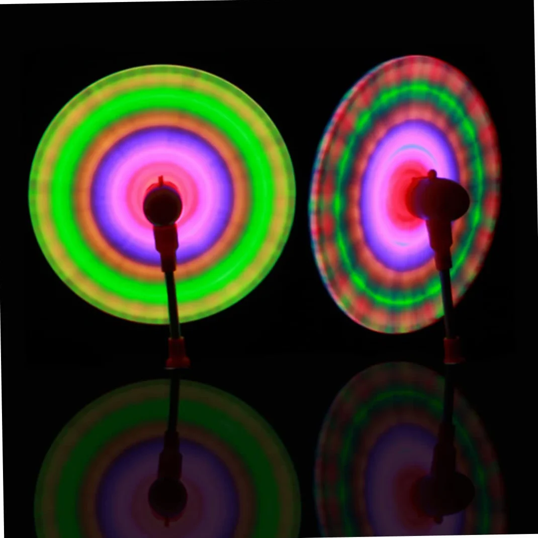 Musique LED Spinner Windmill Clignotant éclair