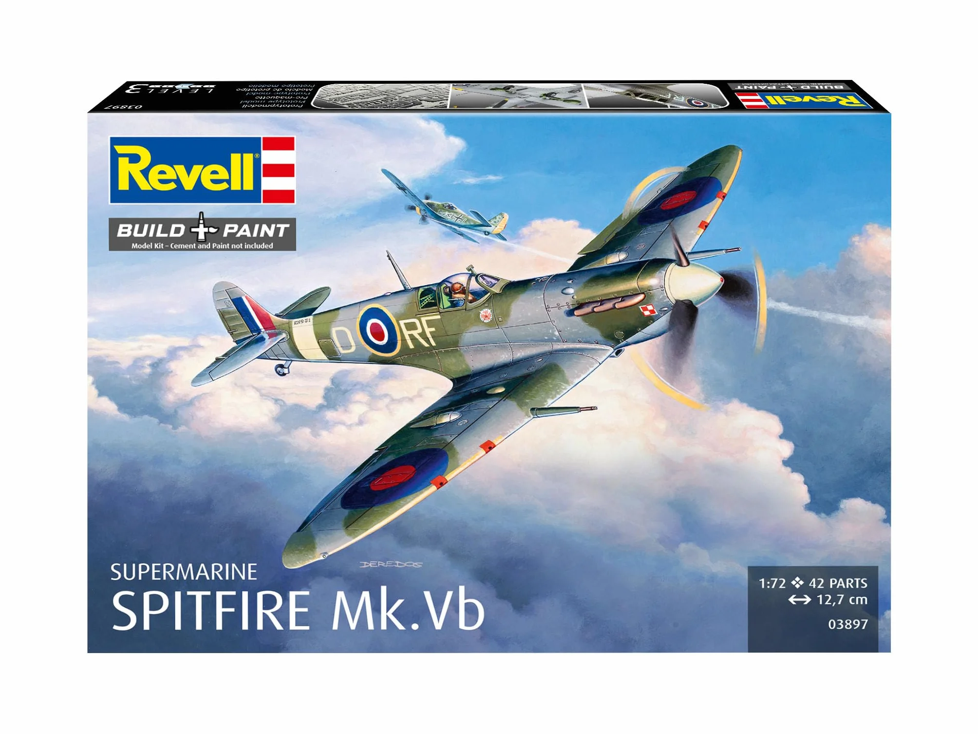 Revell Maquette d'avion Spitfire MK. VB Multicolore