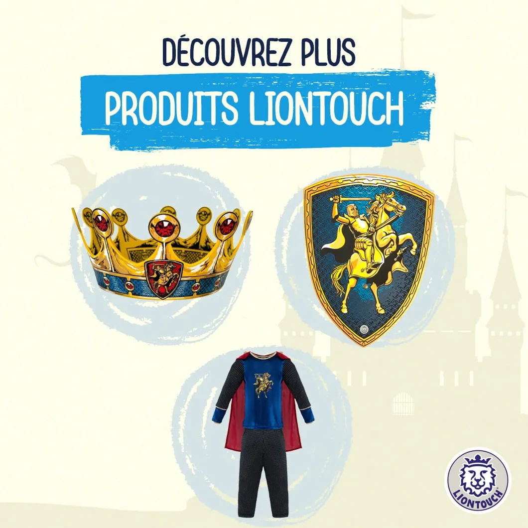 Liontouch Épée en Mousse pour Garçons 3-6 Ans Jouet Médiéval Chevalier Sécurité Costume