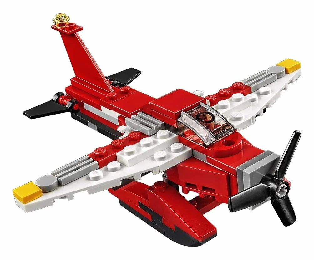 LEGO 31057 L'Hélicoptère Rouge