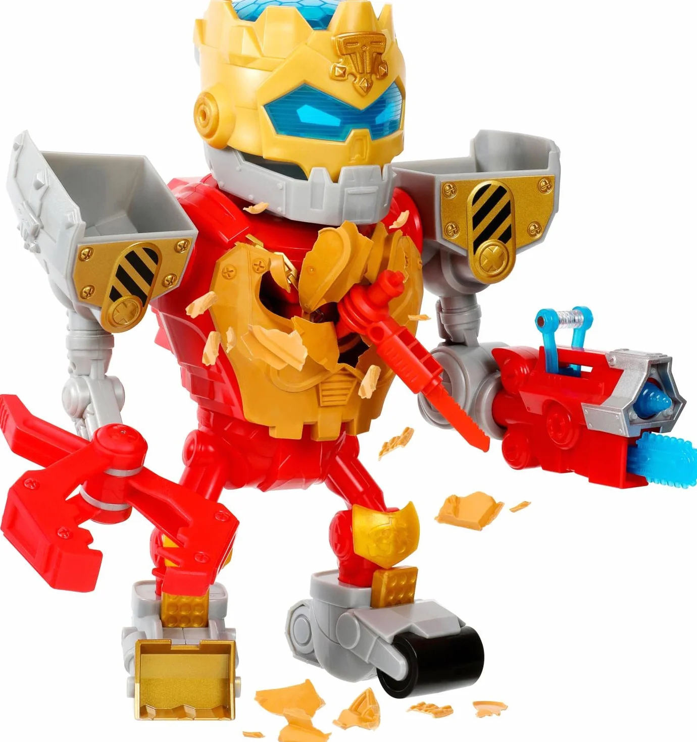 TREASURE X Robots Gold - Méga Robot Trésor avec Lumières et Sons Réels, 25 Niveaux d’Aventure