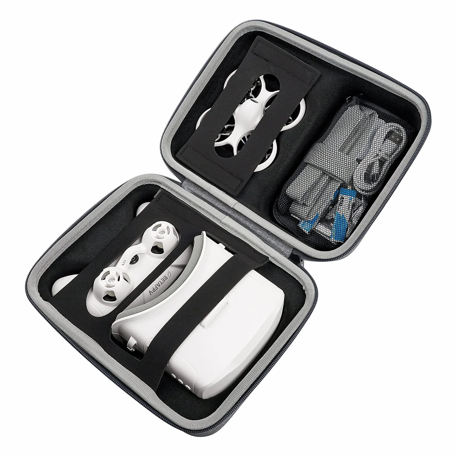 BETAFPV Kit de Drone Cetus Pro FPV RTF Avec Maintien D'altitude Autoprotection Atterrissage D'urgence 3 Modes de Vol Fonction Tortue Drone Prêt à Voler pour Débutants Adolescents, Télécommande
