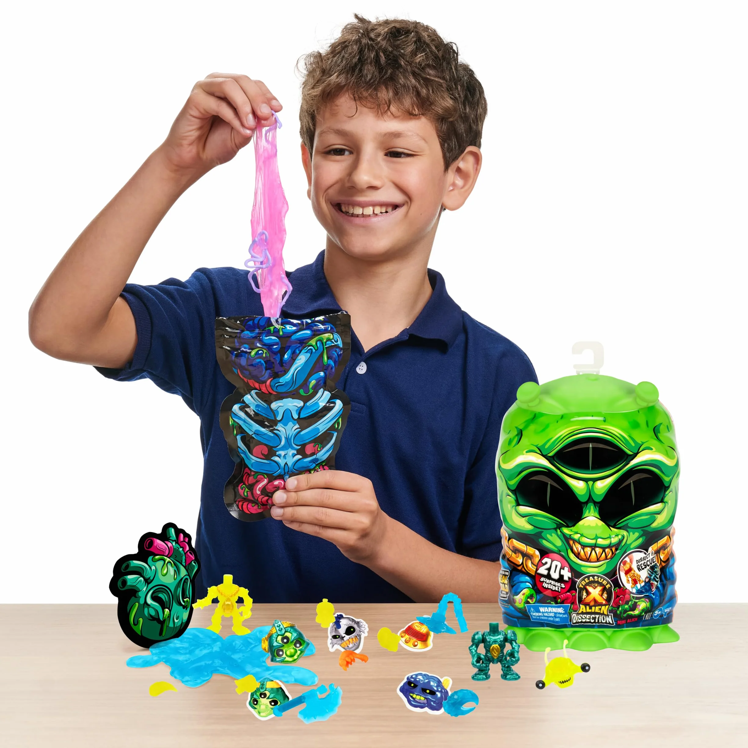 TREASURE X Dissection Mini Alien 20 cm 3 Mini Aliens à Collectionner
