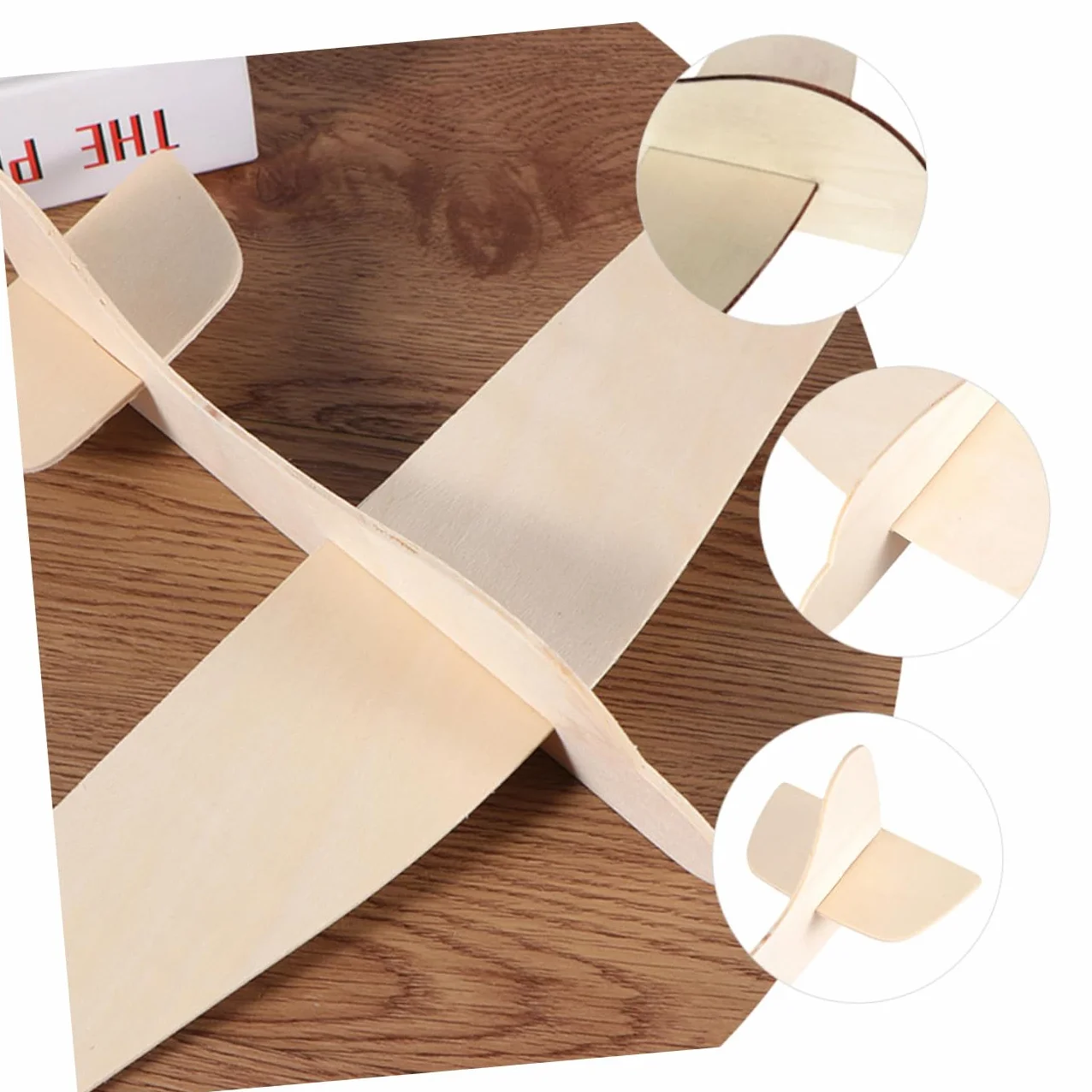 Kit de 15 Avions en Bois Brut à Assembler DIY Artisanat du Bois Surface Lisse