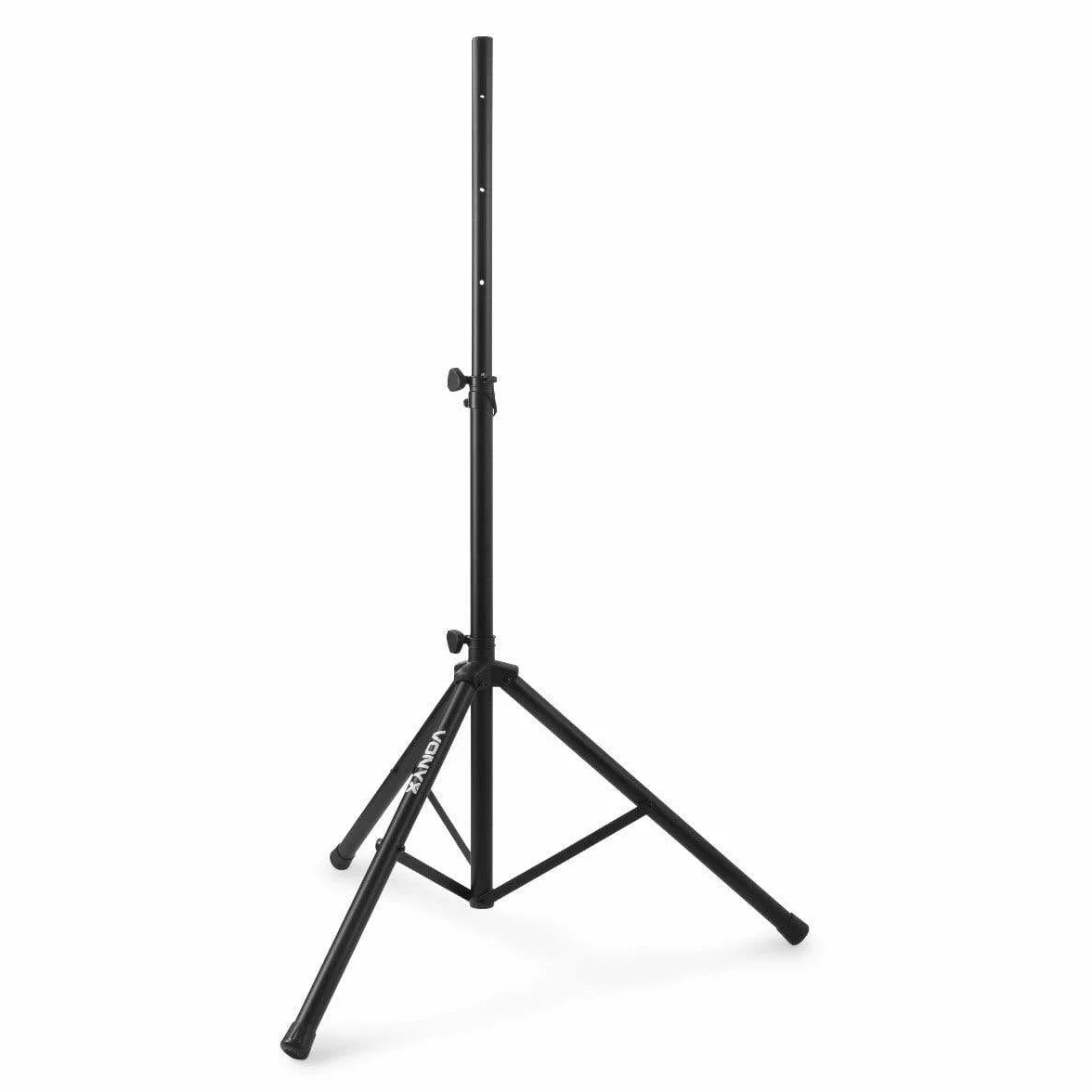 Vonyx LS01 Pied d'Enceinte Pliable, 5 Hauteurs Réglables, 1,8m Max., Insert 35mm, 30 kg
