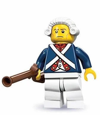 Lego 71001 Series 10 Revolutionary Soldier