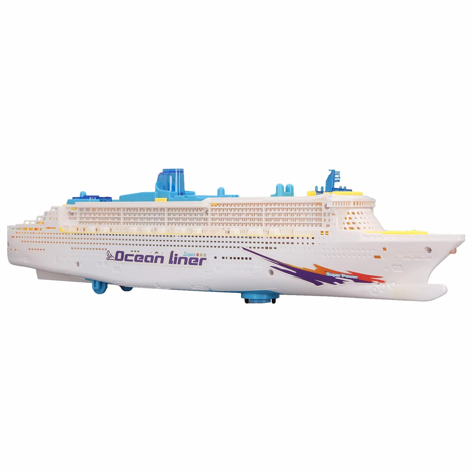 Jouet de Bateau de Croisière avec Lumière et Son pour Enfants