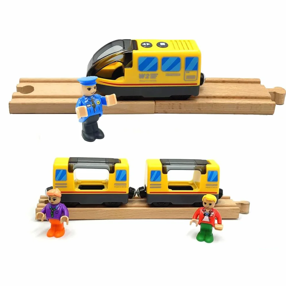 TOPLIVING Train à Piles Connexion magnétique Jouet de Train Enfants 3-5 Ans