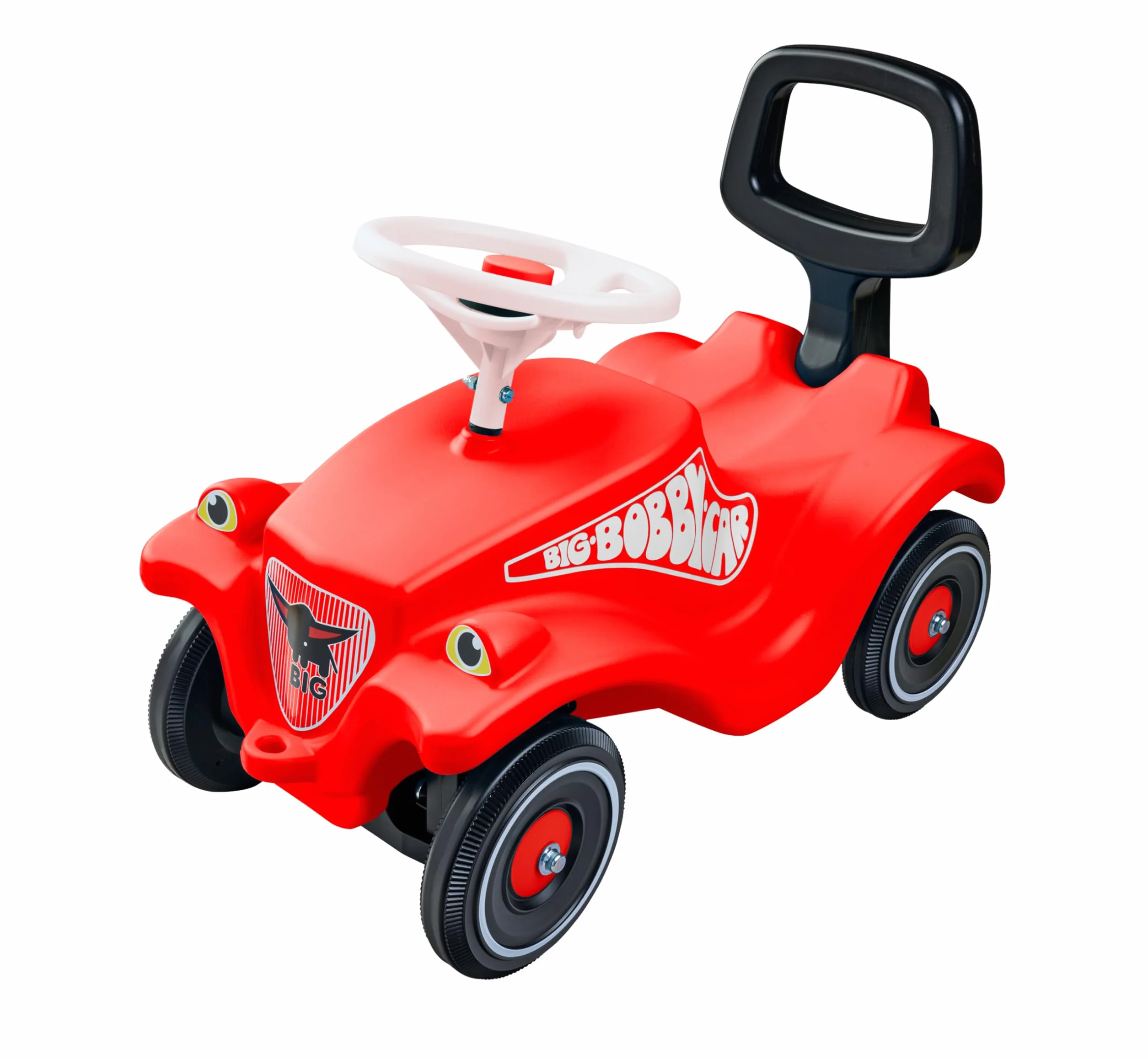 Big Bobby Car Trotteur Porteur Enfant 2 en 1 Rouge