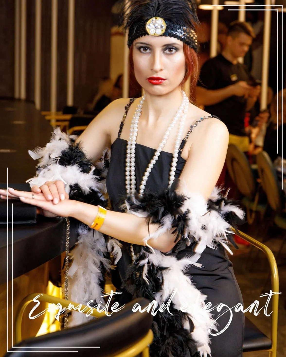 Boa en Plumes Blanc 120cm - Plume Boa pour Déguisement, Danse, Mariage, Fête, Cosplay, Halloween