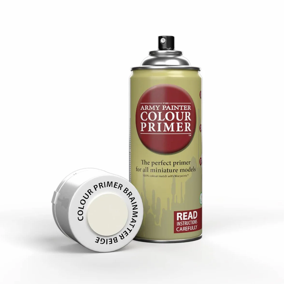 The Army Painter Colour Primer Brainmatter Beige 400 ml Spray Acrylique Apprêt Figurines Warhammer