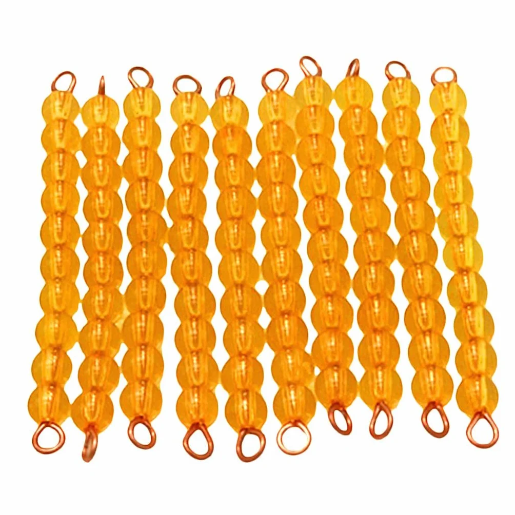 Jeu Educatif Enfant Jouet Calcul 10 Fils Perles Matériel Montessori