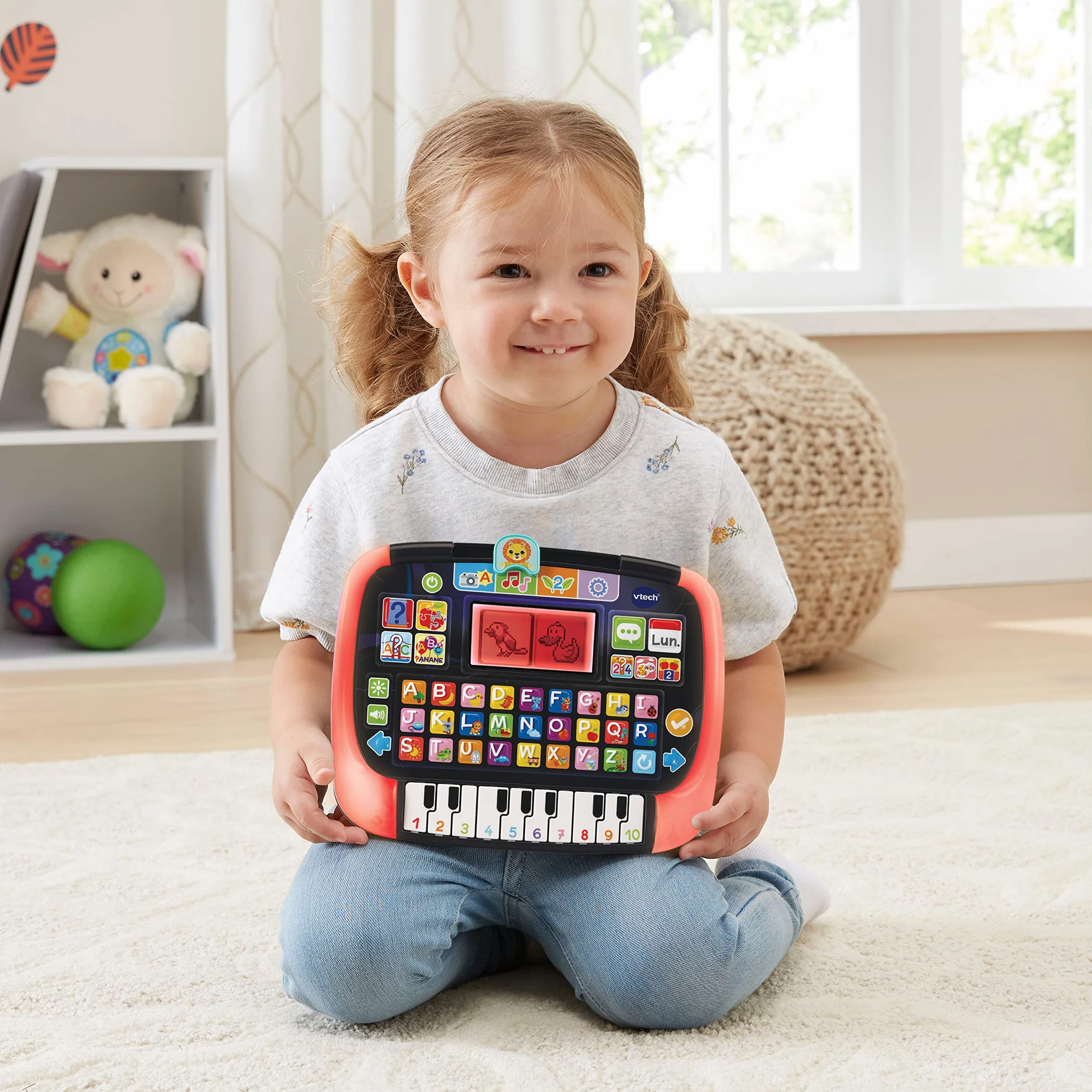 VTech Tablette P'tit Genius Magic Light Enfant 2-5 Ans Français