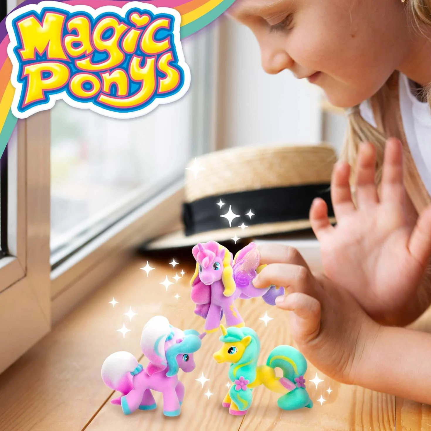Craze Magic PONYS Figurine de Poney avec Tatouages Magiques, 18 Jouets à Collectionner pour Enfants