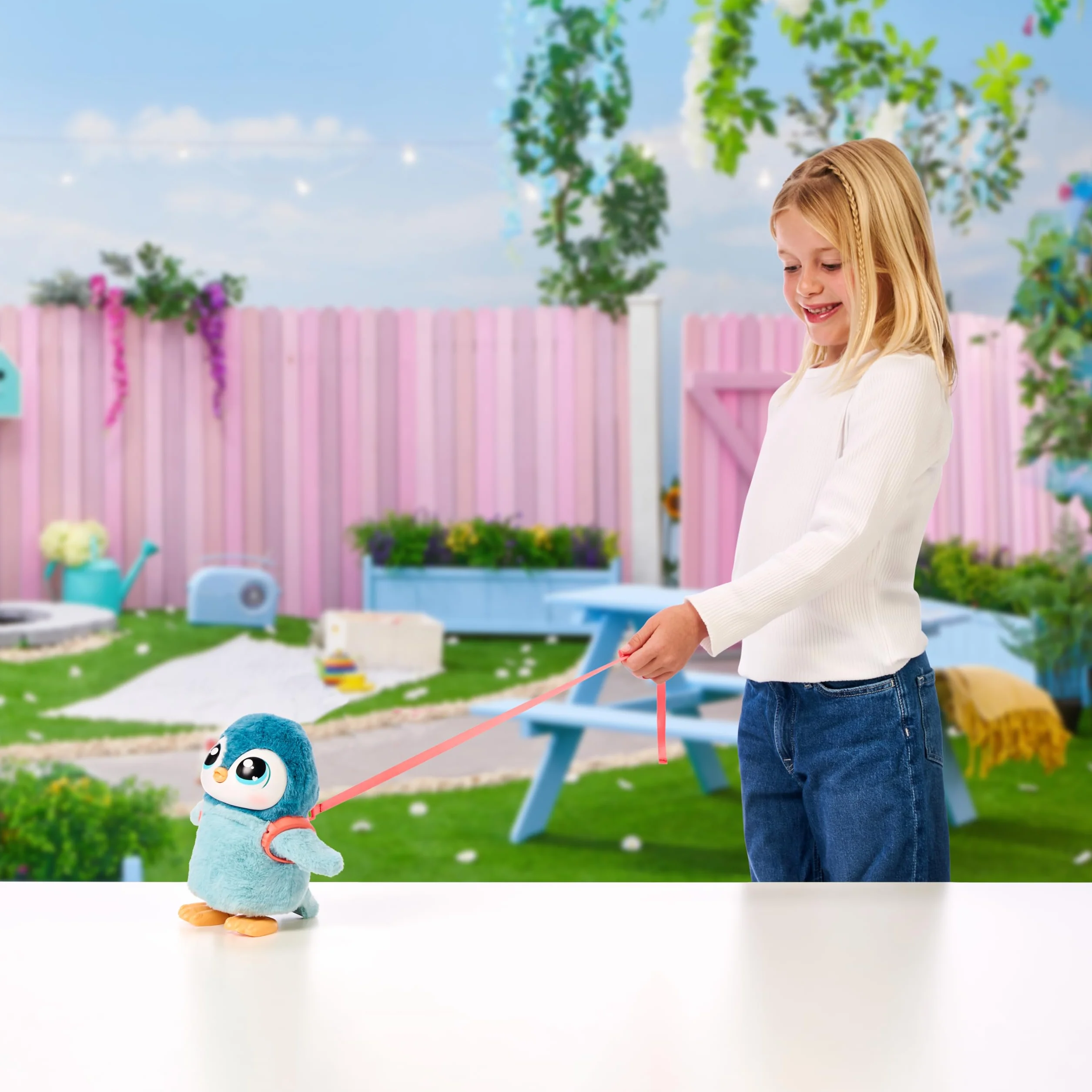 Little Live Pets Mon Petit Pingouin Waddles Jouet interactif Doux Qui Marche Danse Bat des Ailes 25 Sons Piles fournies 5 Ans