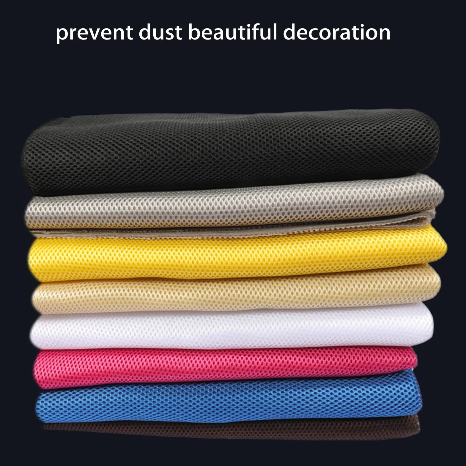 Tissu en maille pour haut-parleur Audio Radio stéréo Boîte de son acoustique Protection Gilles