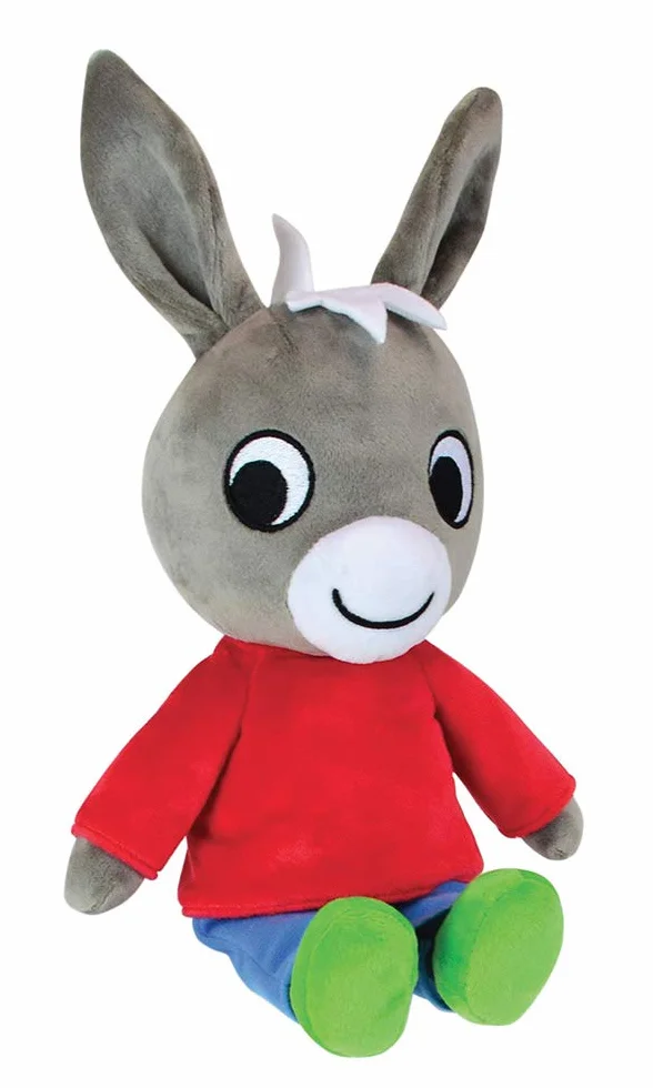 JEMINI Peluche Ane Trotro 40 Cm Jouet D'Éveil Premier Âge Doudou Bébé Enfant Lavable En Machine