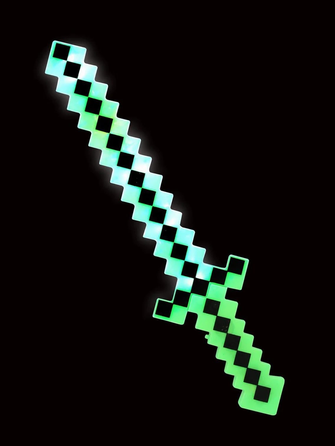 Smiffys Épée Pixel lumineuse à LED 24" 61 cm Piles incluses Halloween