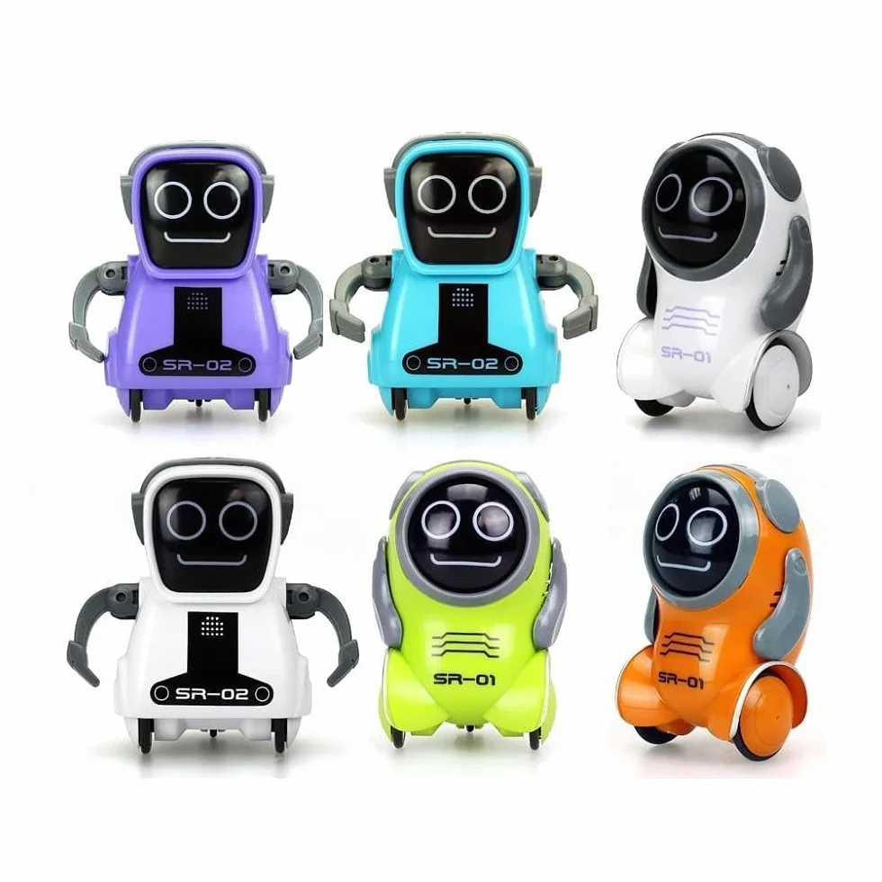 Silverlit Ycoo Pokibot 8 cm Mini Robot Interactif Enregistrement Messages