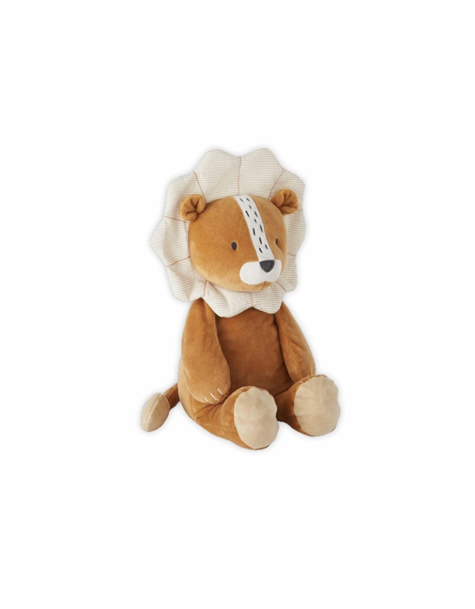 Noukie's Doudou Enfant Peluche Babou Doudou Coton Bio 40 cm Marron
