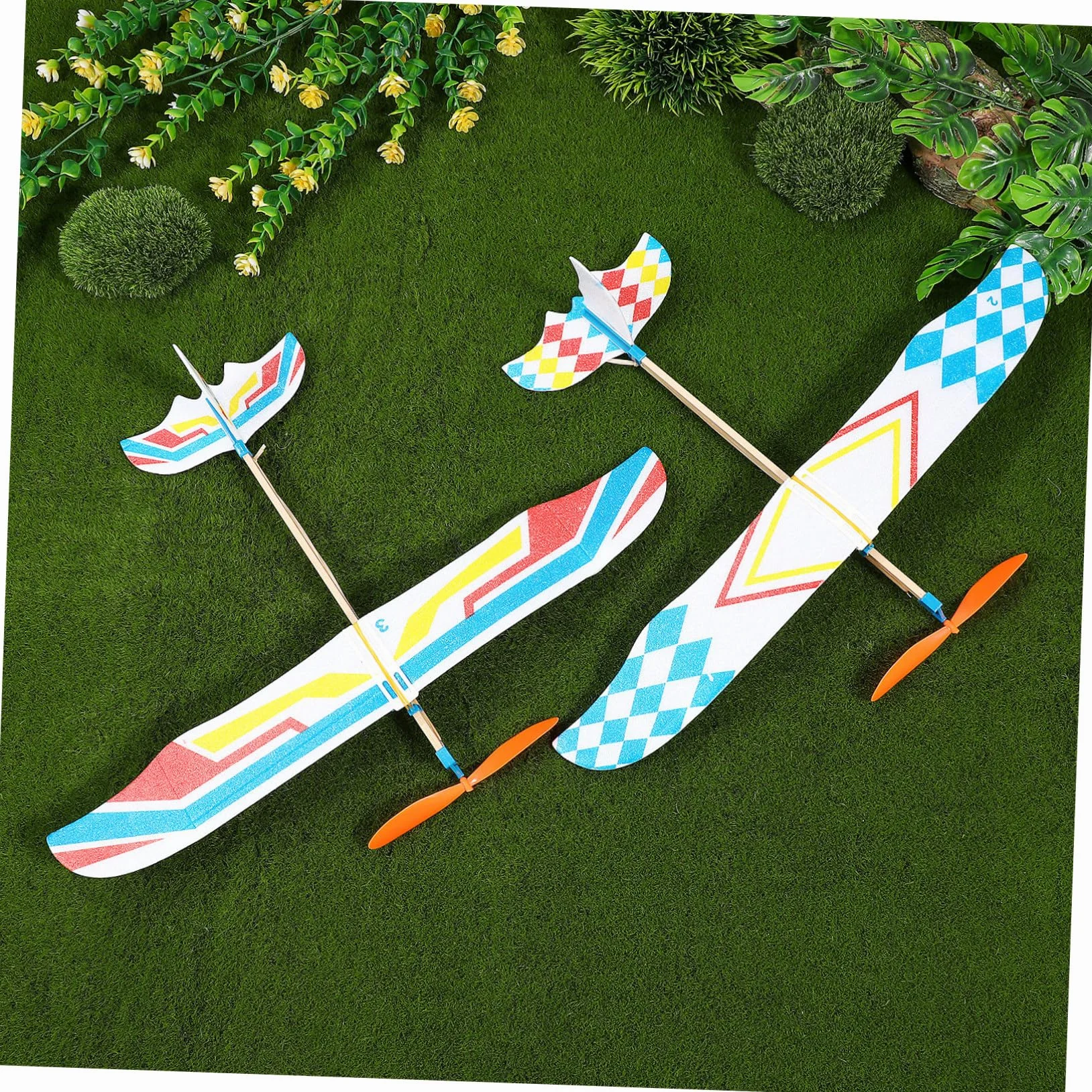 HEMOTON Avion DIY Planeur Mousse Éducatif 5 Pièces