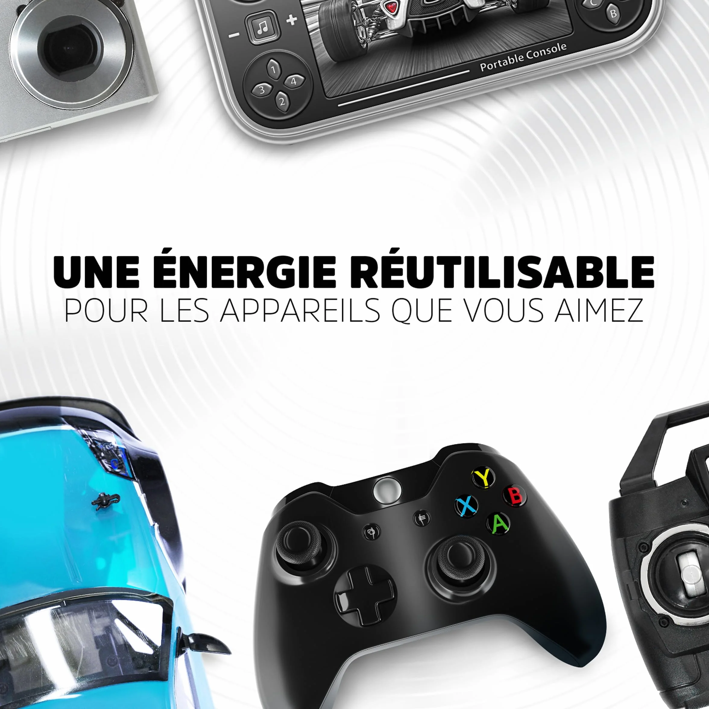 Energizer Recharge Power Plus Piles Rechargeables AA 2000 mAh NiMH Lot de 8