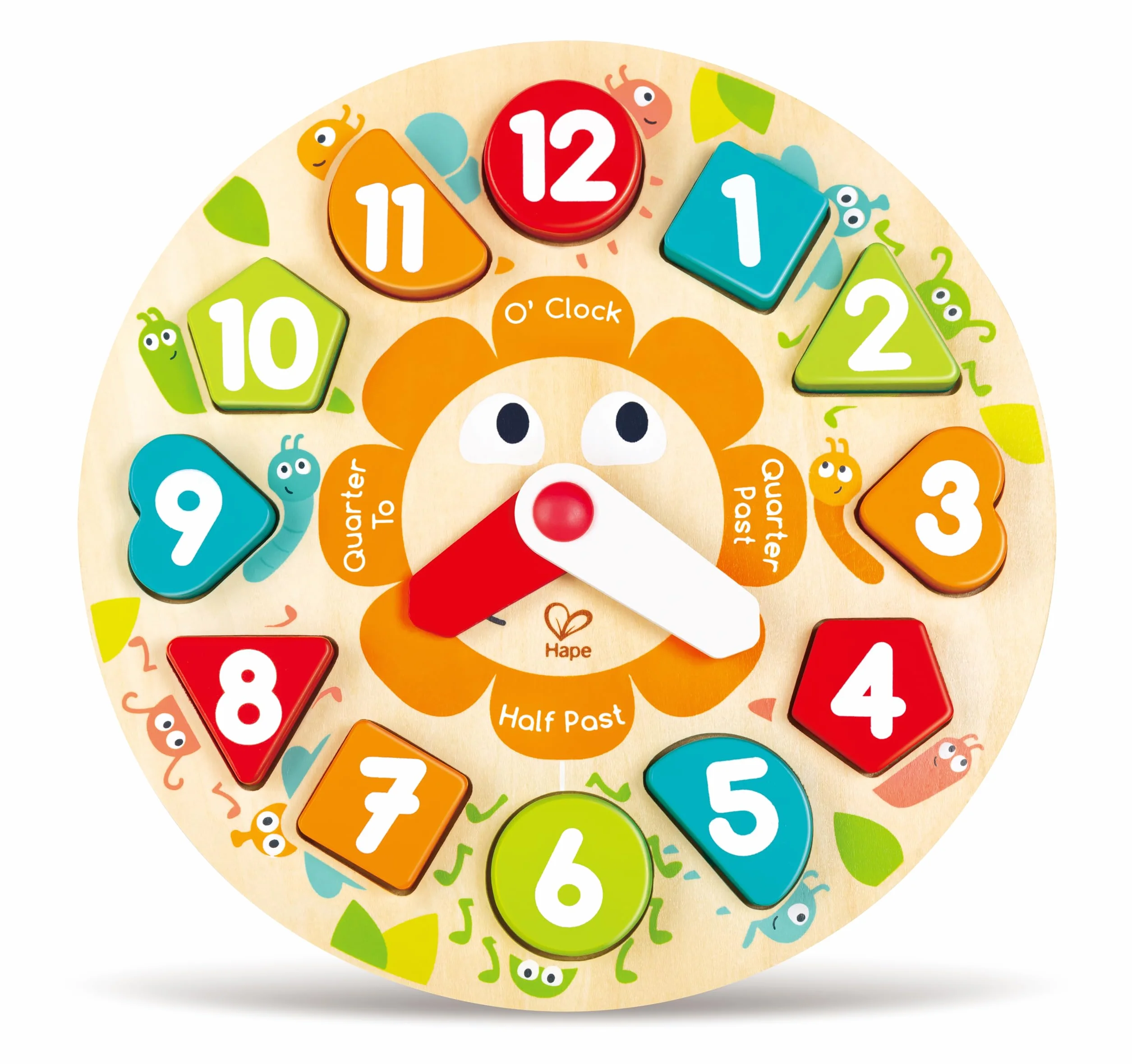 Hape Puzzle Horloge à Grosses pièces