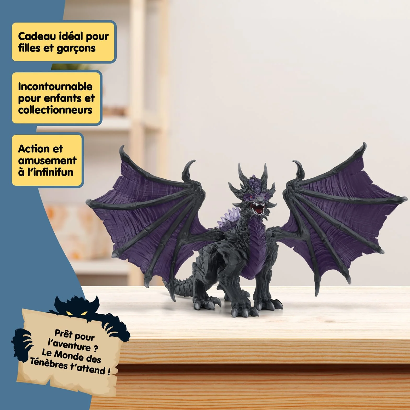 Schleich 70152 Dragon des Ombres Figurine ELDRADOR Creatures 19 x 22 x 13 cm