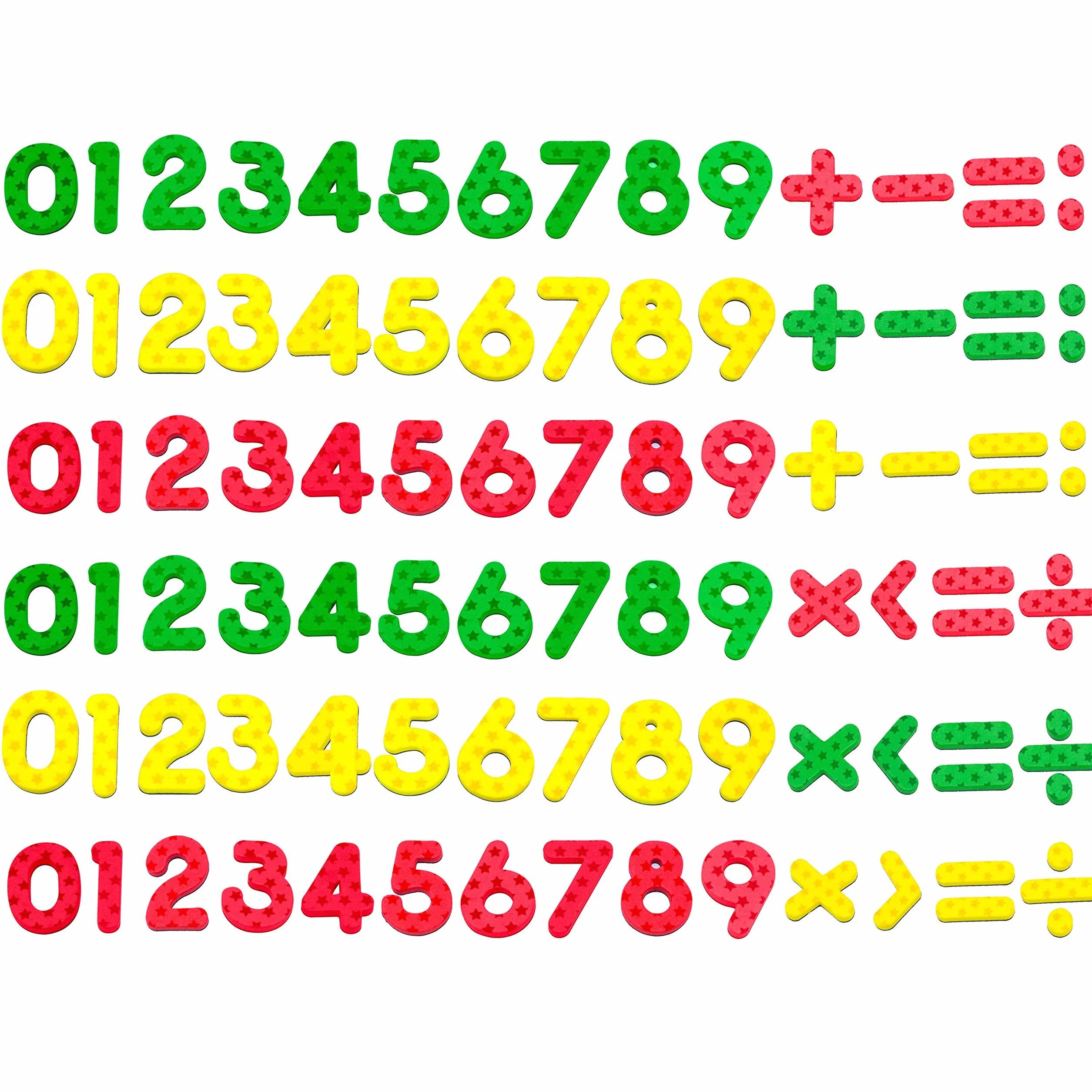 Nombres magnétiques 102pcs pour Mathématiques de Base Éducation Mathématiques
