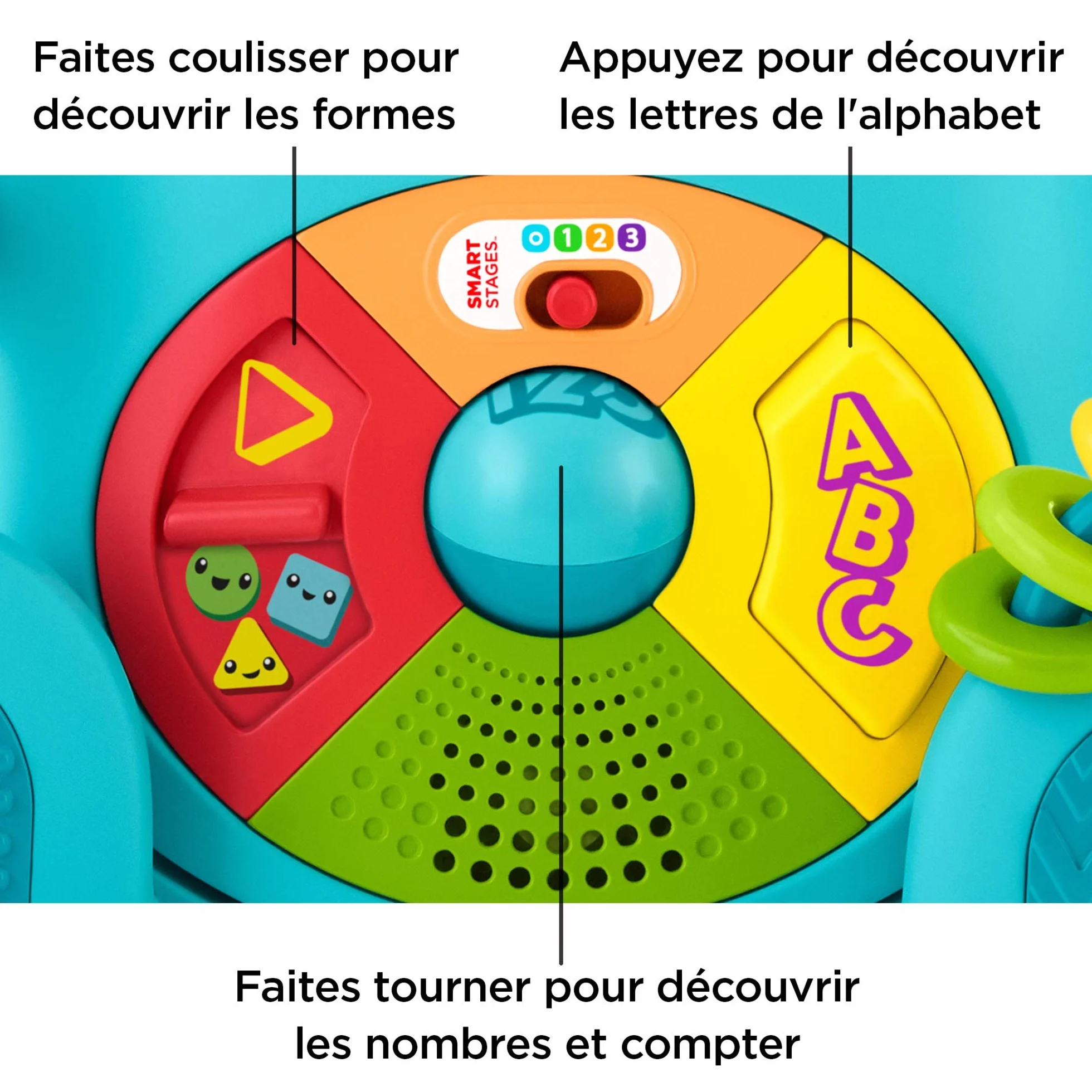Fisher-Price Mon Ami Rocki Réveils Educatifs