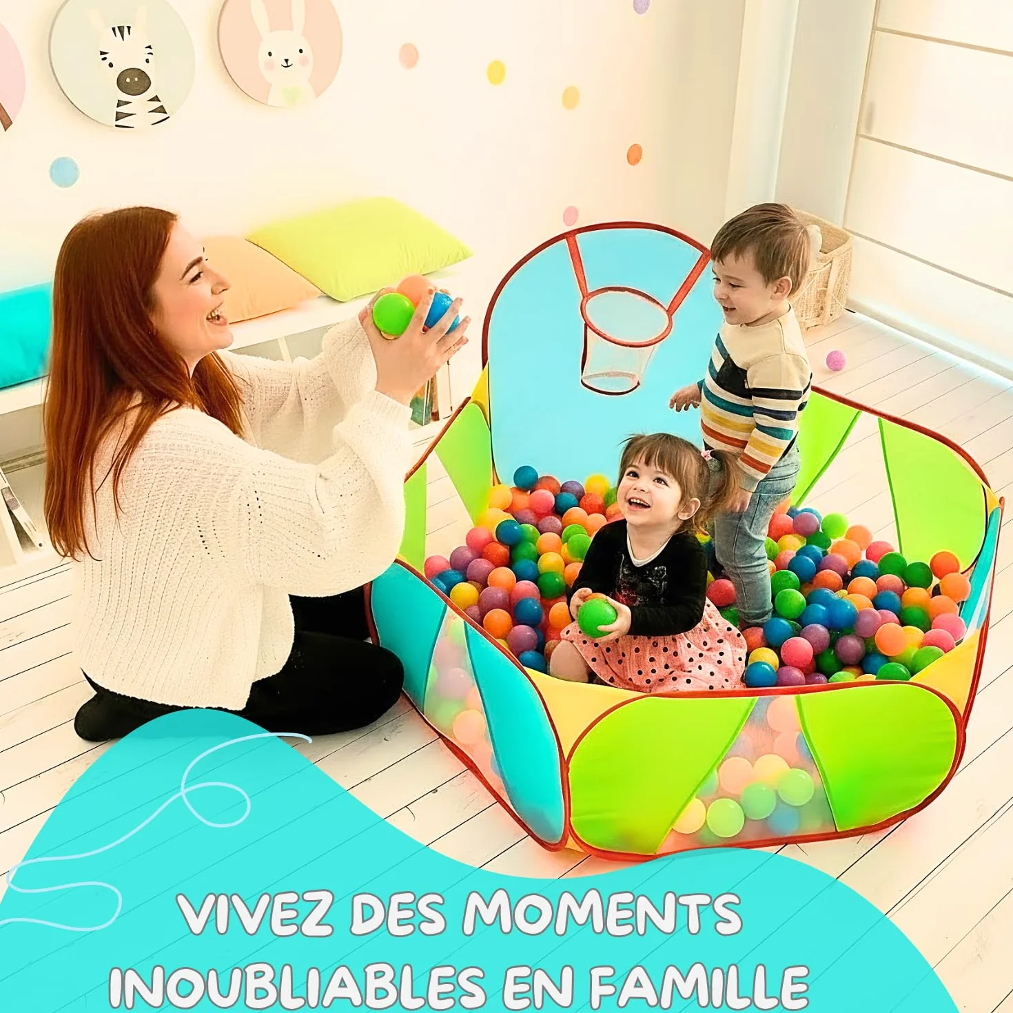Piscine À Balles pour Bébé et Enfant | Parc À Balle