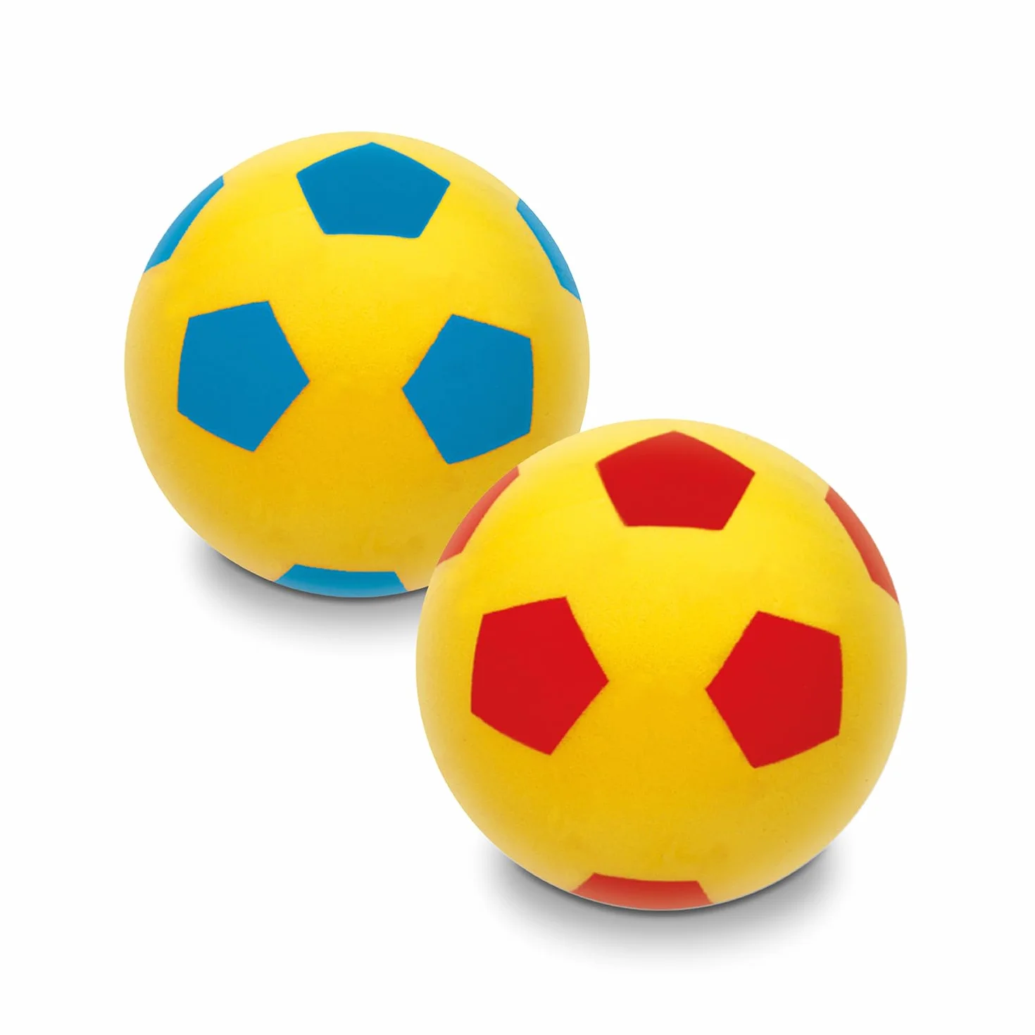 Mondo Toys Soft Ball 120 Ballon en Mousse diamètre 12 cm Balle Souple Couleurs Mixtes