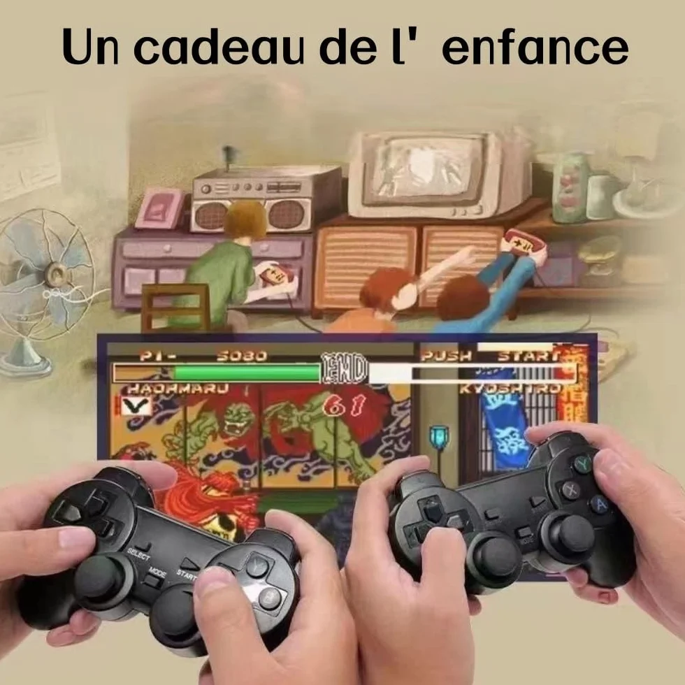 SCULPYA RÉTRO Edition Console Gaming X2 Consoles de Jeu Rétro sans Fil 64G 40000+ Jeux HD Portable