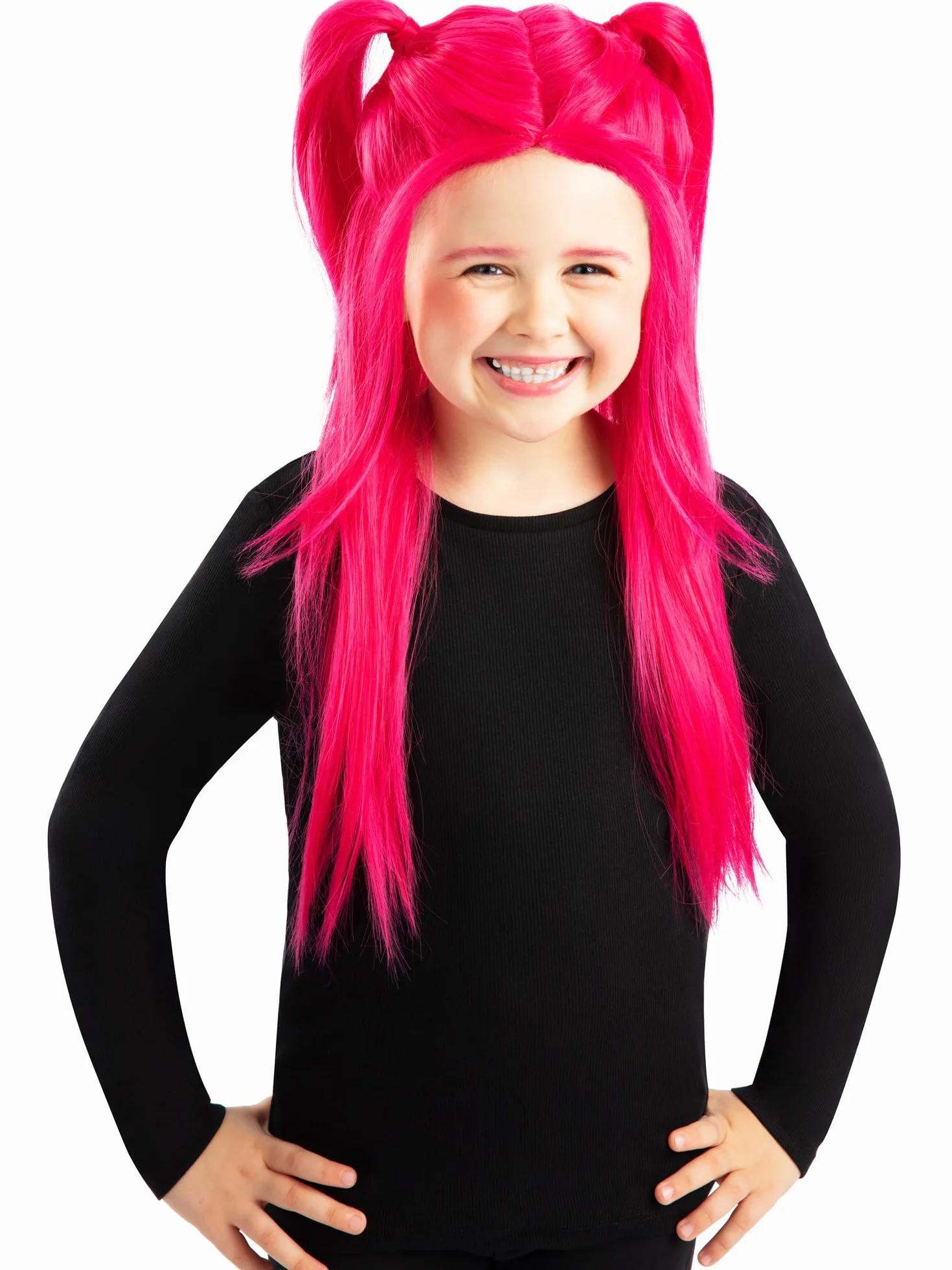 Rubies Netflix KPOP Demon Hunters Perruque enfant Mira Huntrix Taille unique
