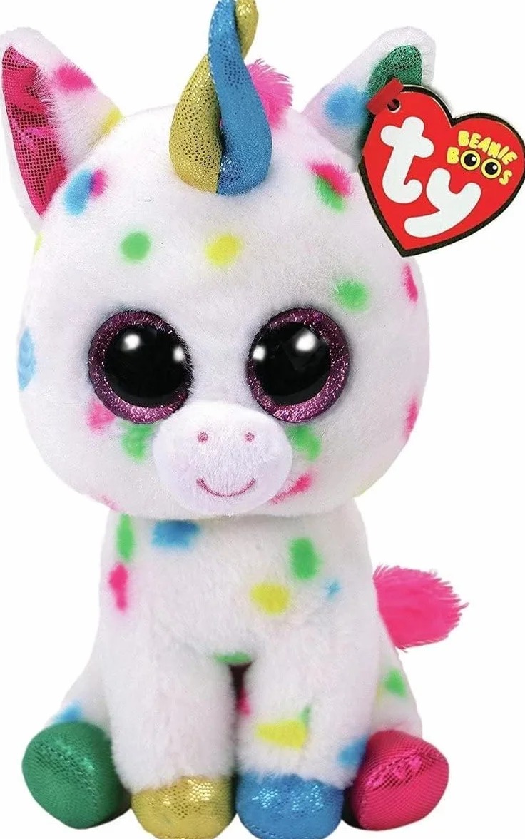 Peluche Harmonie la Licorne 15 cm Beanie Boo's