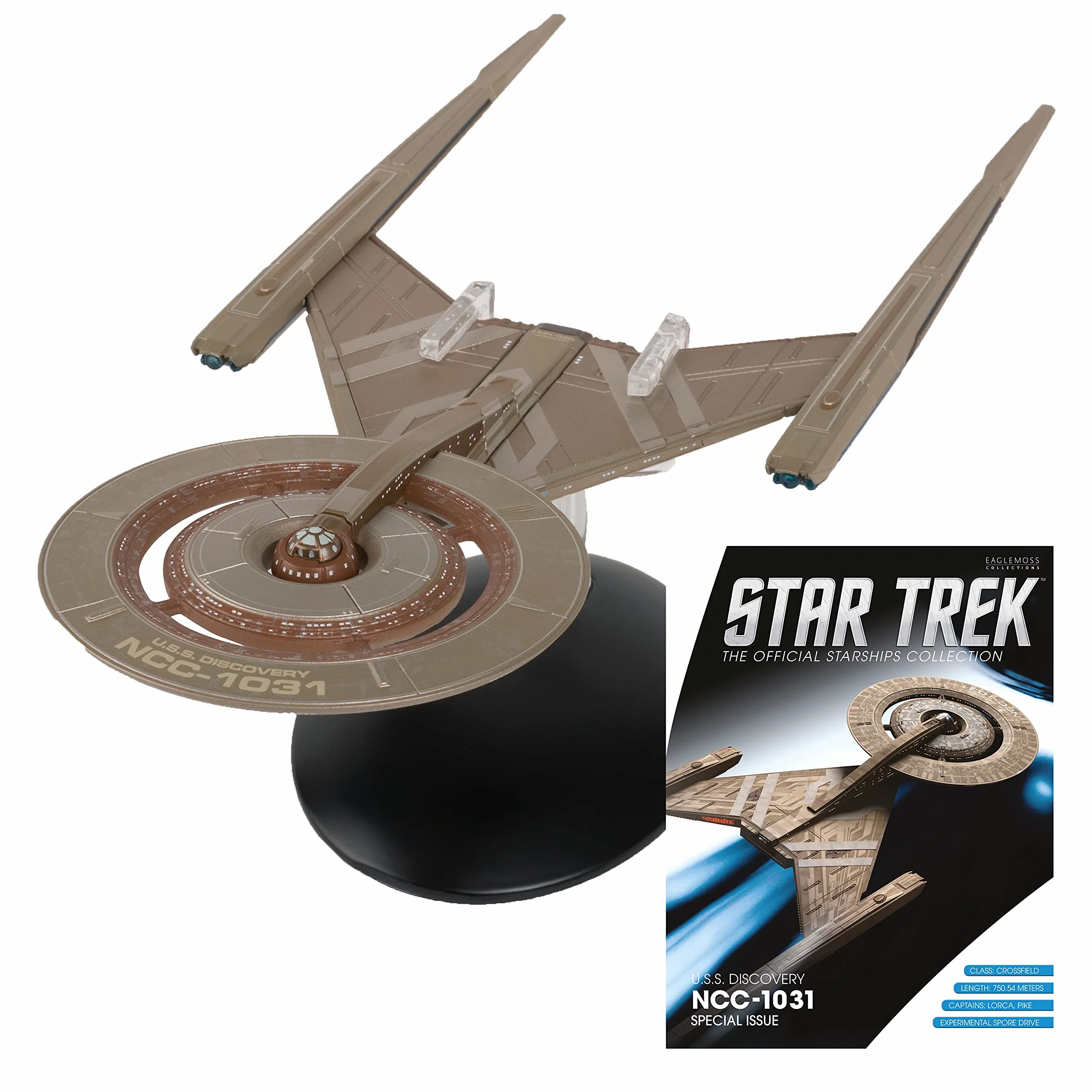 Star Trek Vaisseau U.S.S. Discovery XL Eaglemoss Collections