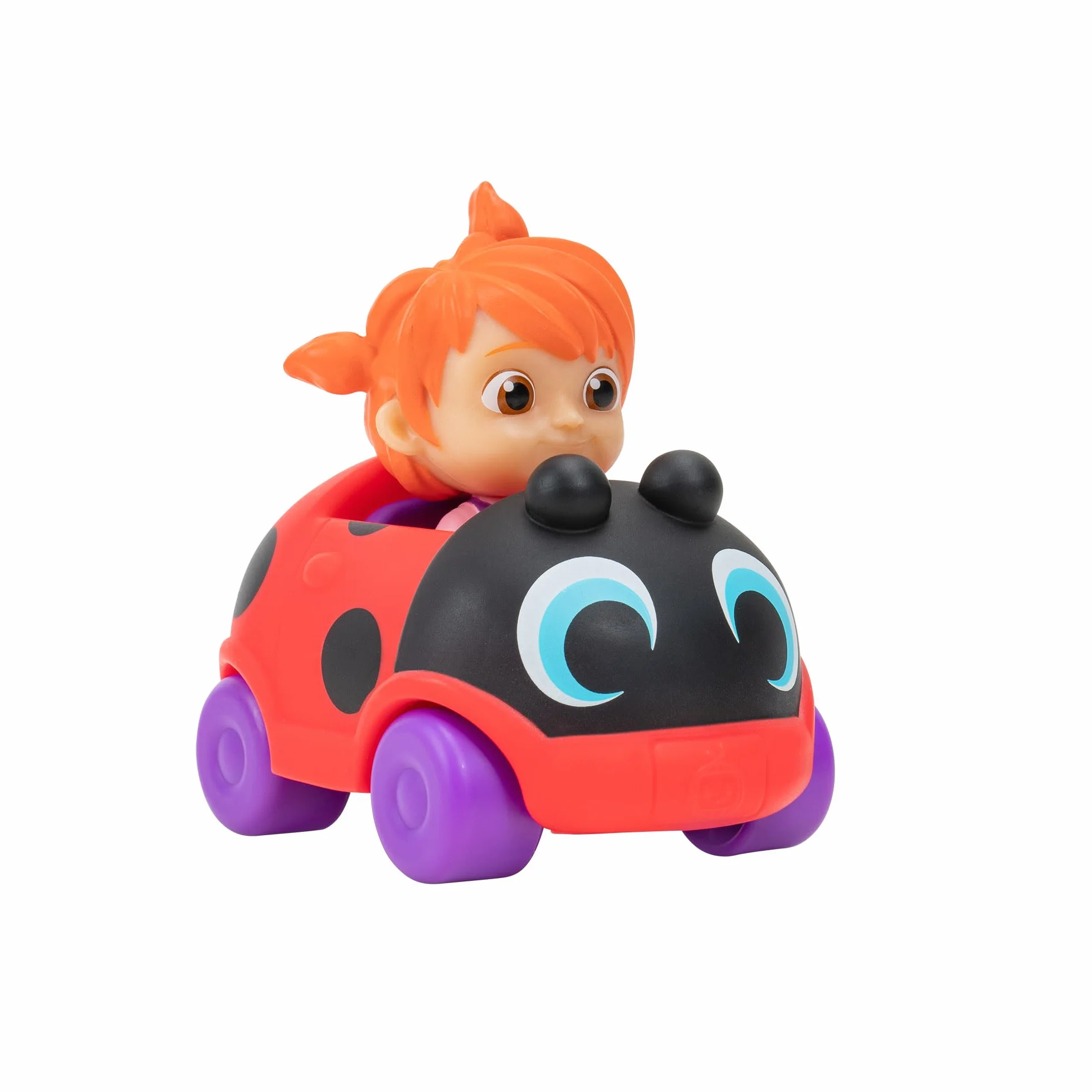CoComelon YoYo Mini véhicule Ladybug - Voiture YoYo intégrée dans Coccinelle - Jouet Enfant