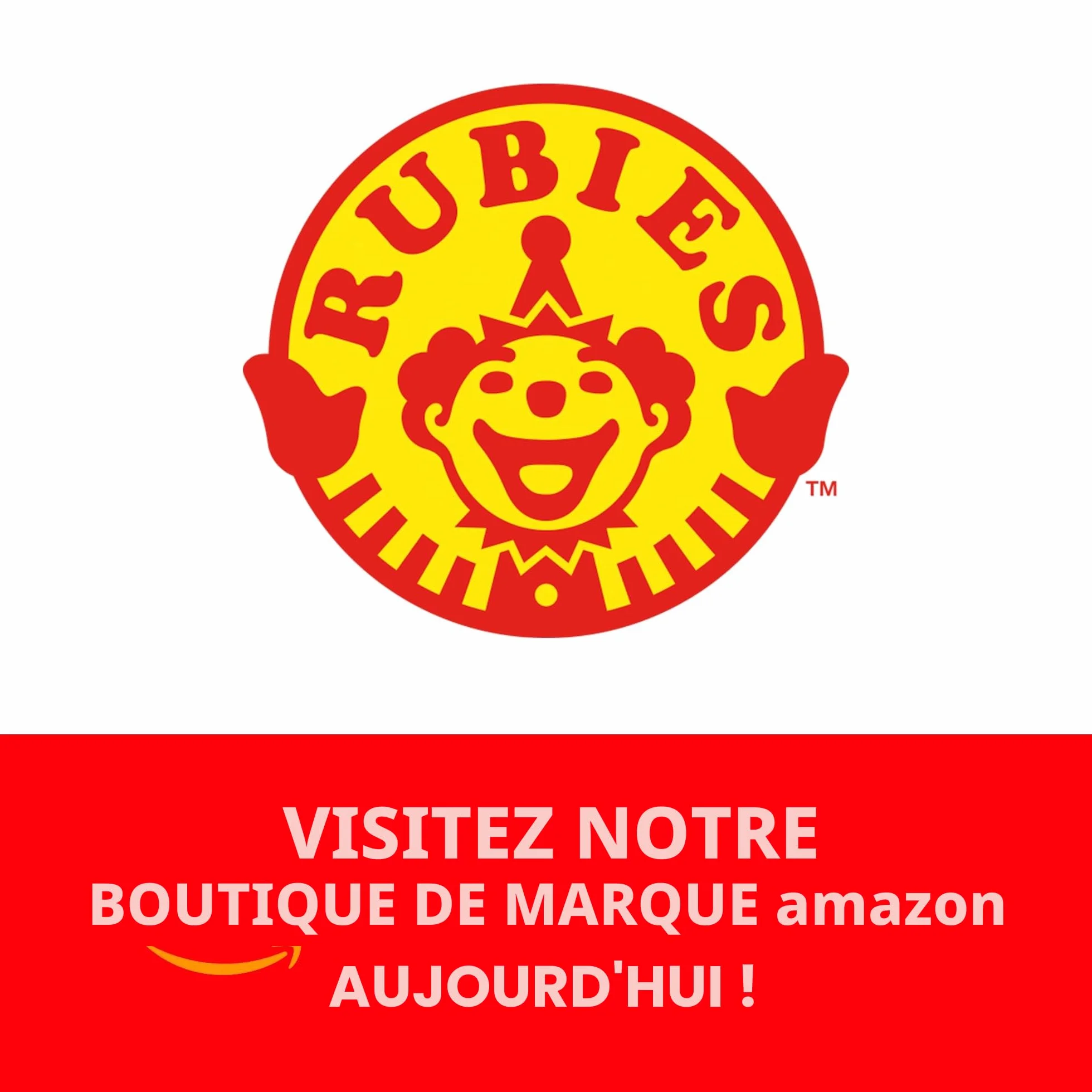 Rubie's Perruque Miraculous Lady Bug pour enfant Accessoire de déguisement