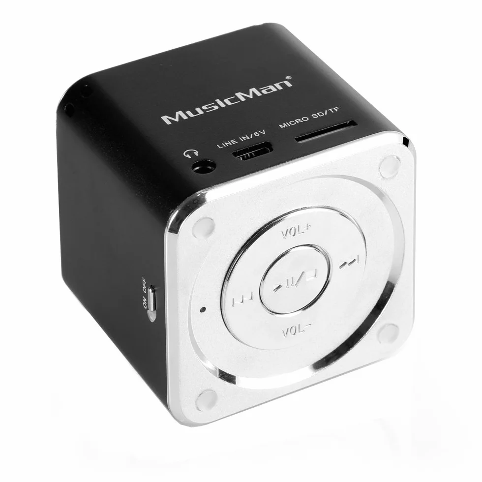Technaxx JH-MD05 Mini Musicman Soundstation Haut parleur portable Noir