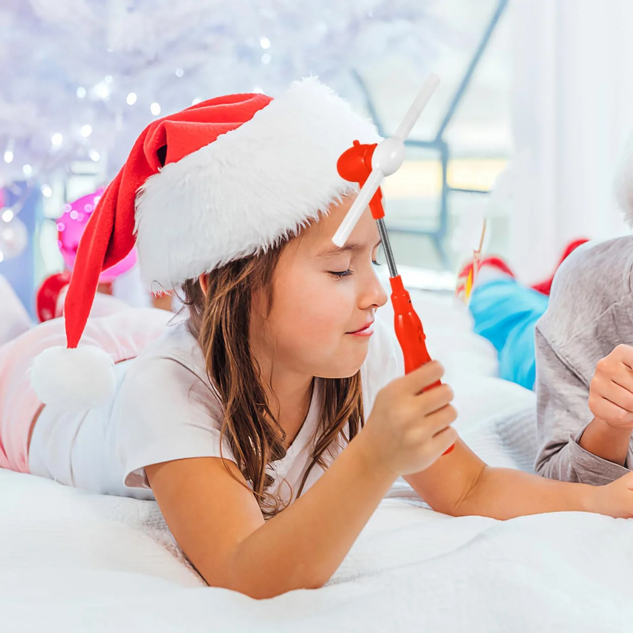Toyvian Lot de 3 moulins à vent LED clignotants pour enfants