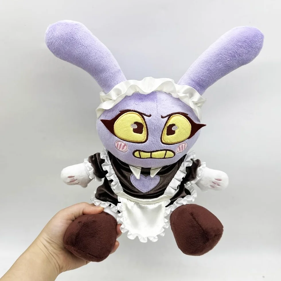 Peluche Maid Jax, Figurine en Peluche, Tenue de Femme de Chambre