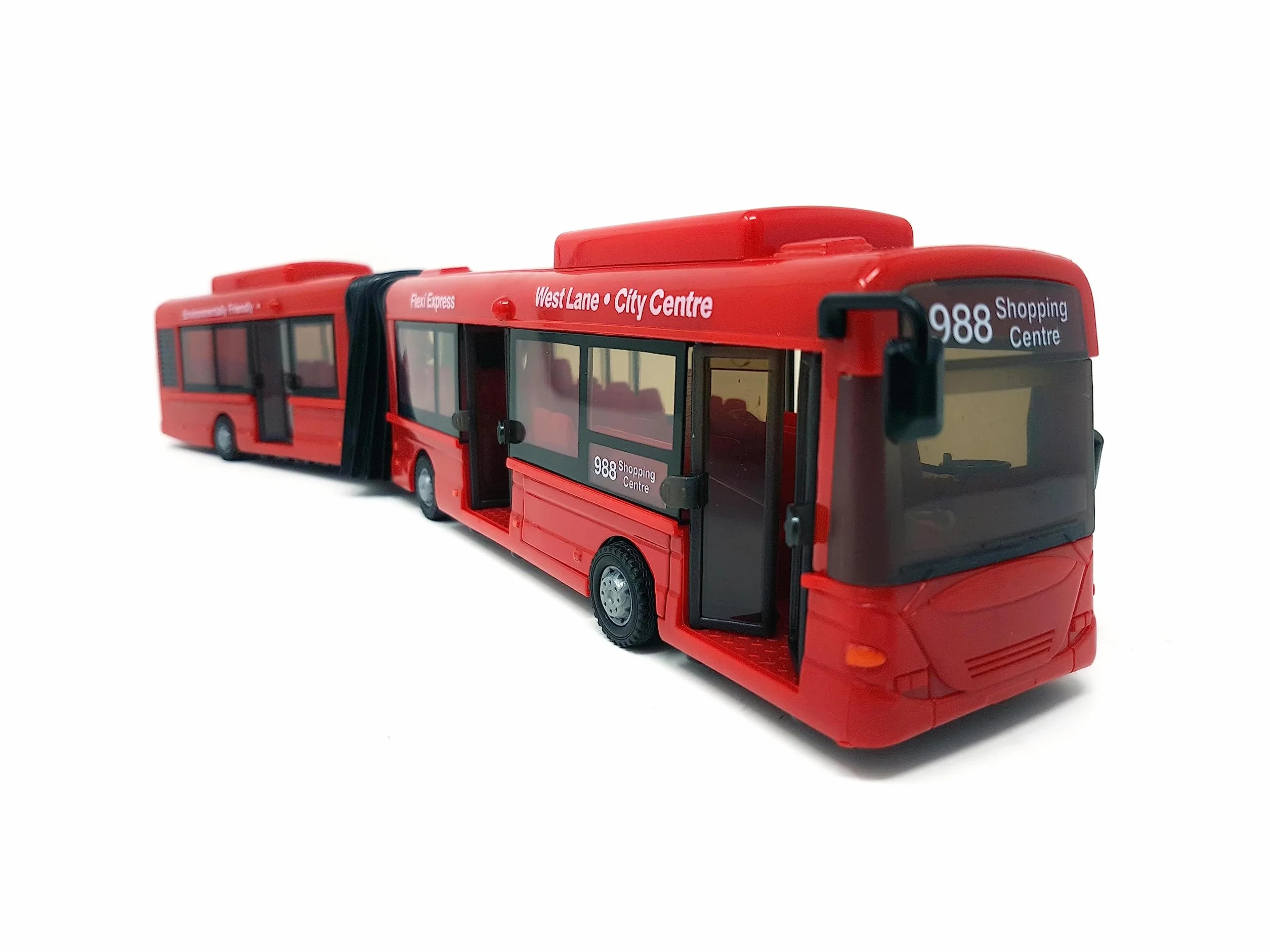 PLAYJOCS GT-6258 Bus Urbain 41cm Véhicule Miniature Voiture Auto Jeu