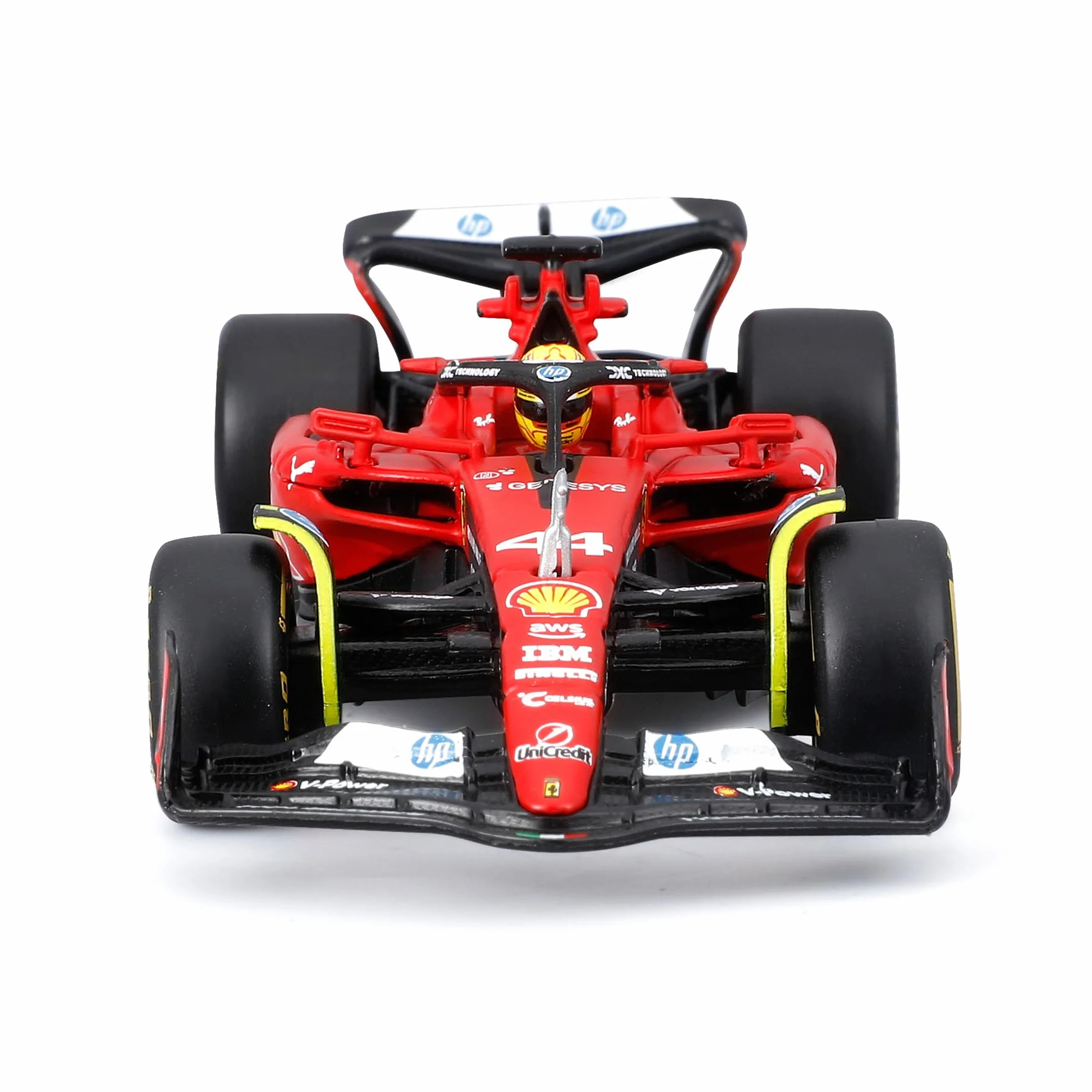 Bburago Ferrari SF-23 Test Fiorano Lewis Hamilton 1:43 Diecast Voiture, Réplique Officielle 2025