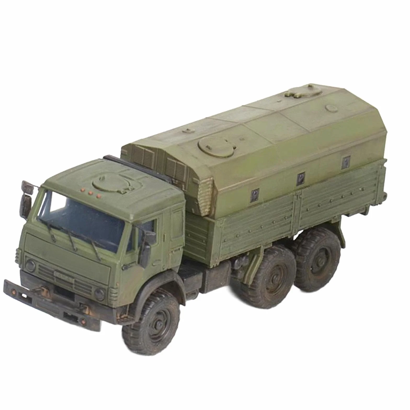 MagiDeal Véhicule militaire blindé 1/72 russe modèle camion jouet