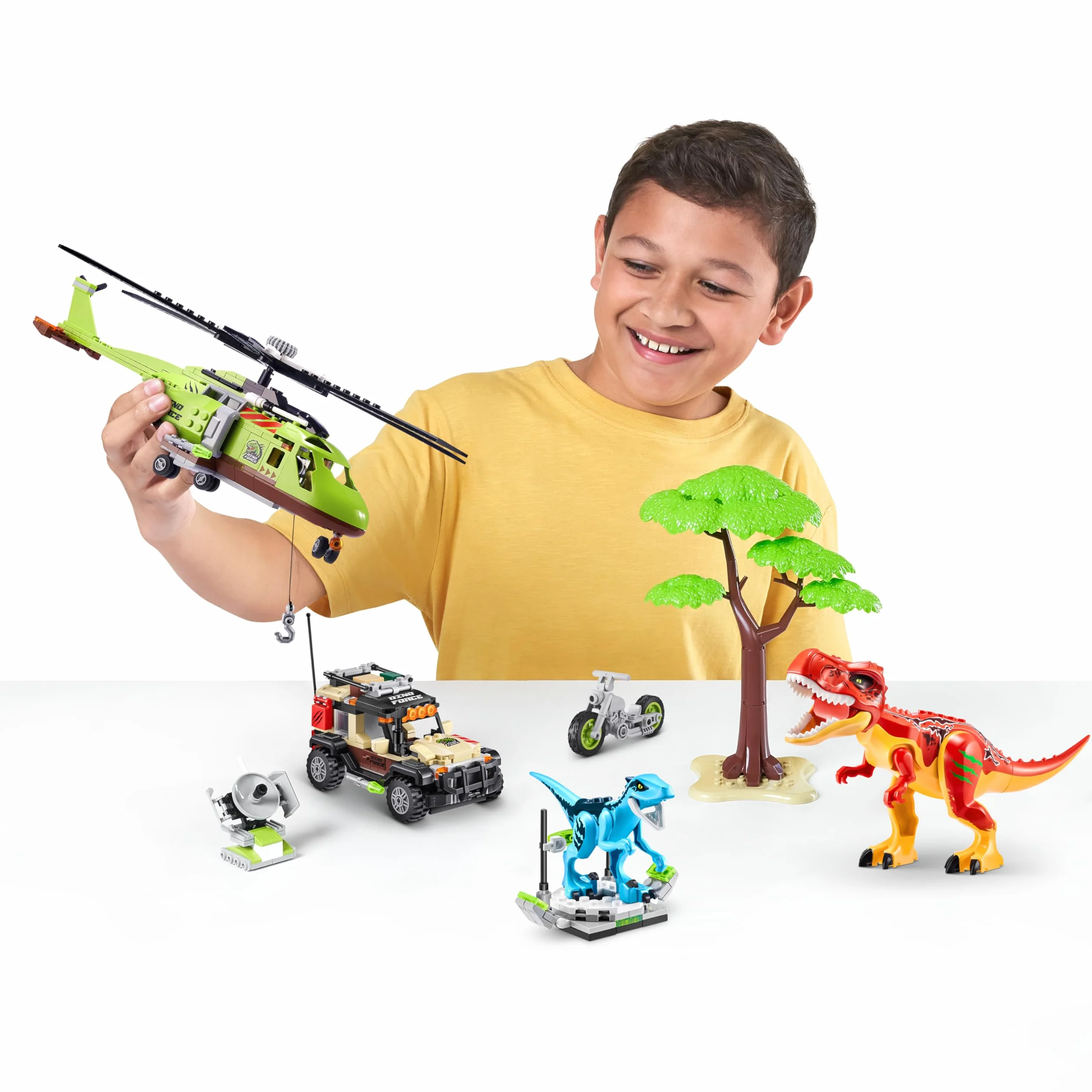 MAX-Dino Adventure US Series 1 Boîte de jeu Assortiment 552 pièces